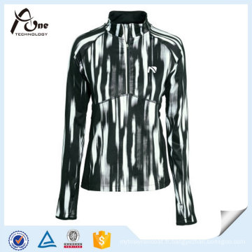 Le plus nouveau pull de spandex de polyester d&#39;utilisation de jogging de sublimation de couleur